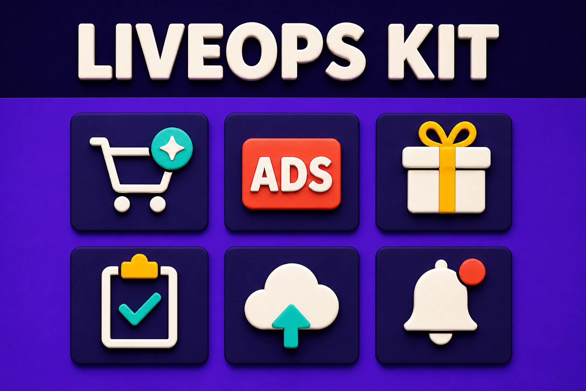 HyperCasual LiveOps Kit | Ads, IAP, Retention & Mobile Services