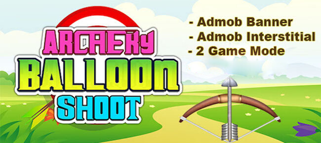 Archery Balloon Shot – Android Studio Project – Ready To Publish