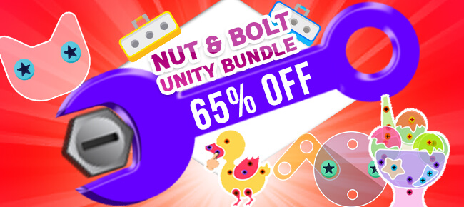 Nut &amp; Bolts Unity Bundle – 3 source codes