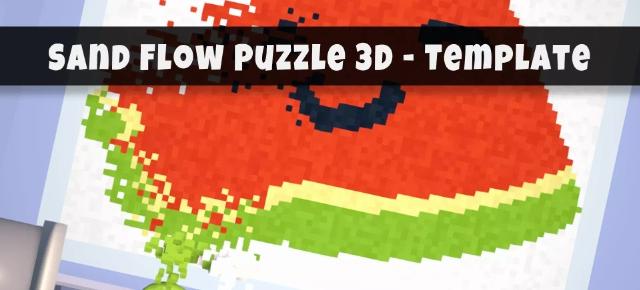 Sand Flow Puzzle 3D | Jam Template + Editor