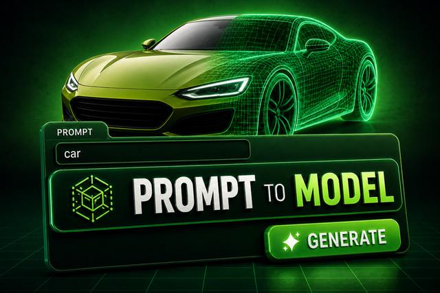 PromptModel - AI 3D Model Generator + Library