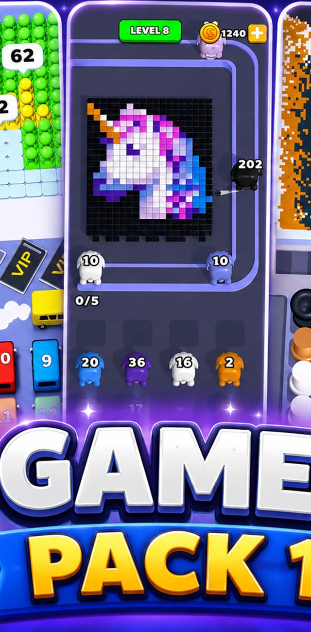 5 HyperCasual Games | Bundle 1