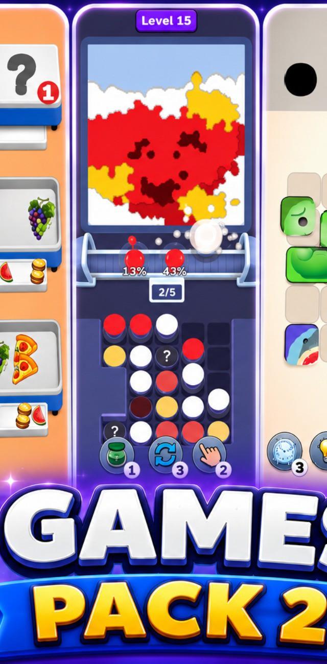 5 HyperCasual Games | Bundle 2