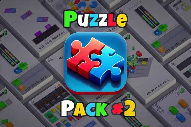 HyperCasual - Puzzle Game Engine Pack #2 - 5 Game Templates