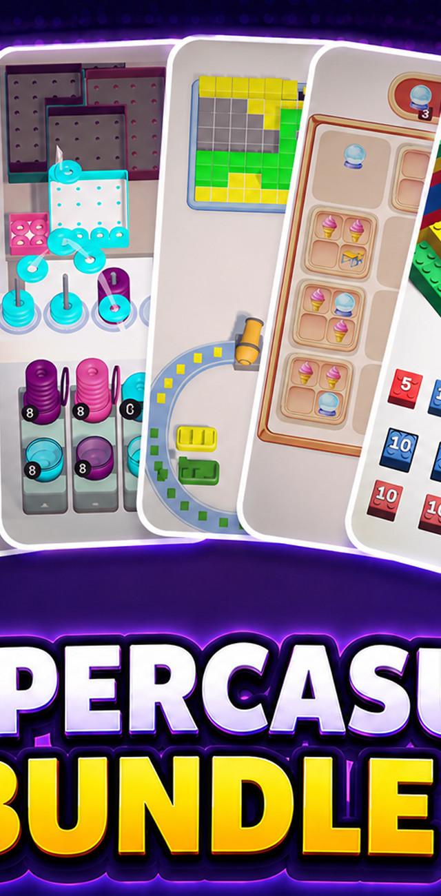 10 HyperCasual Games Bundle 2 | Puzzle Game Templates