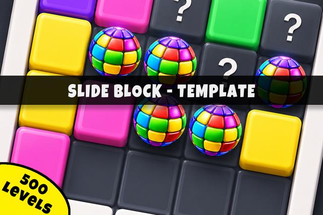 Slide Block | Jam Template + Level Editors