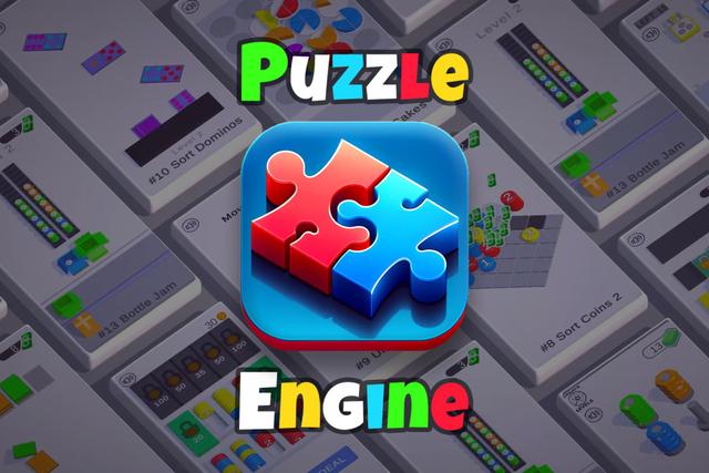 HyperCasual - Puzzle Game Engine Lite Version - 2 Game Templates