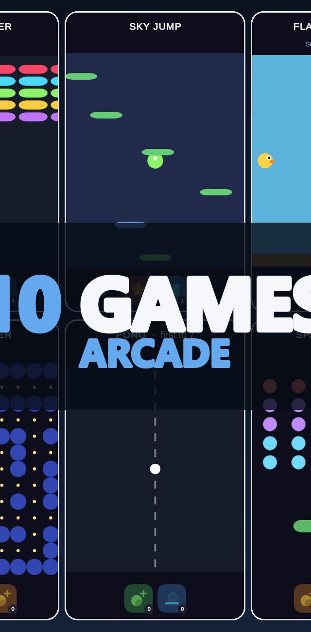 Mini Game Templates Arcade - 10 Arcade Starters for Unity