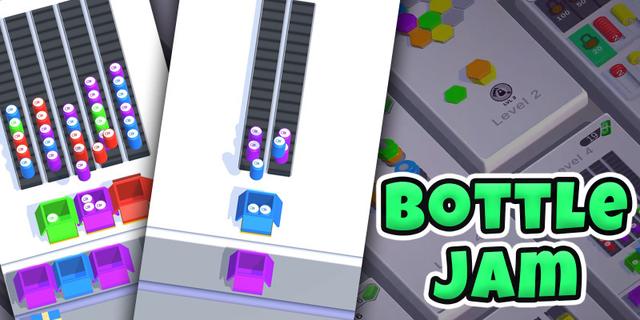 Bottle Jam | HyperCasual Puzzle Game