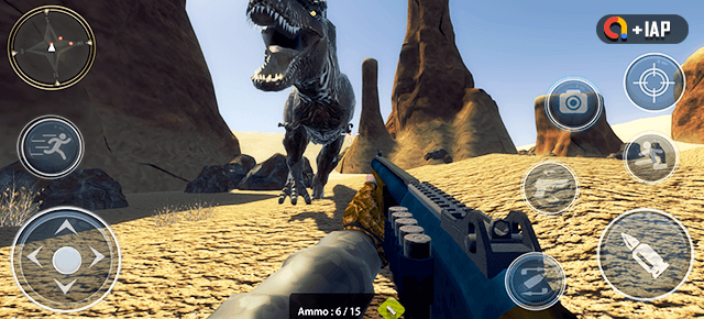 Dino Shooting Games
