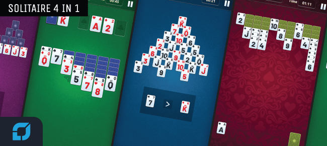 Solitaire – 4 in 1